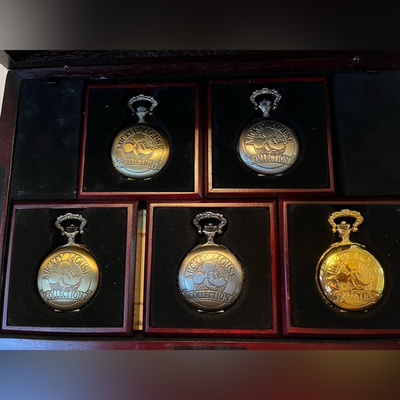 RARE Vintage Mickey Watches set of 5 Weekdays - Picture 6 of 9